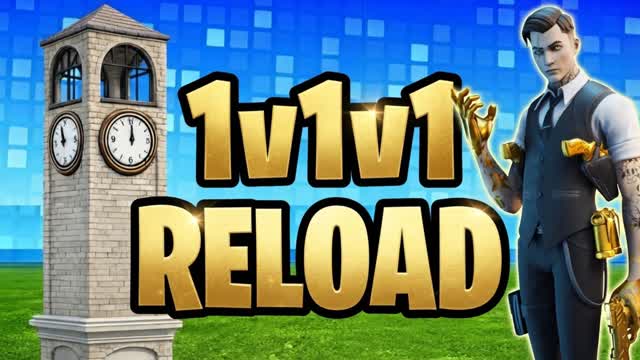 MIDAS 1V1V1 RELOAD — Fortnite Creative map cover art