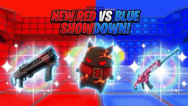 RED VS BLUE 🔴🔵RVB KING — Fortnite Creative map