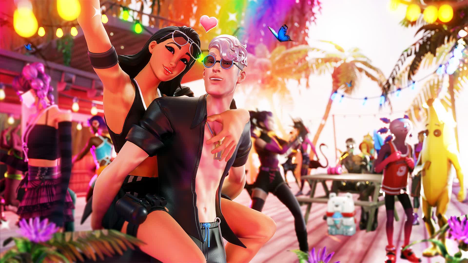 🌴 OG Tropical Paradise Party Royale 🌴 — Fortnite Creative map