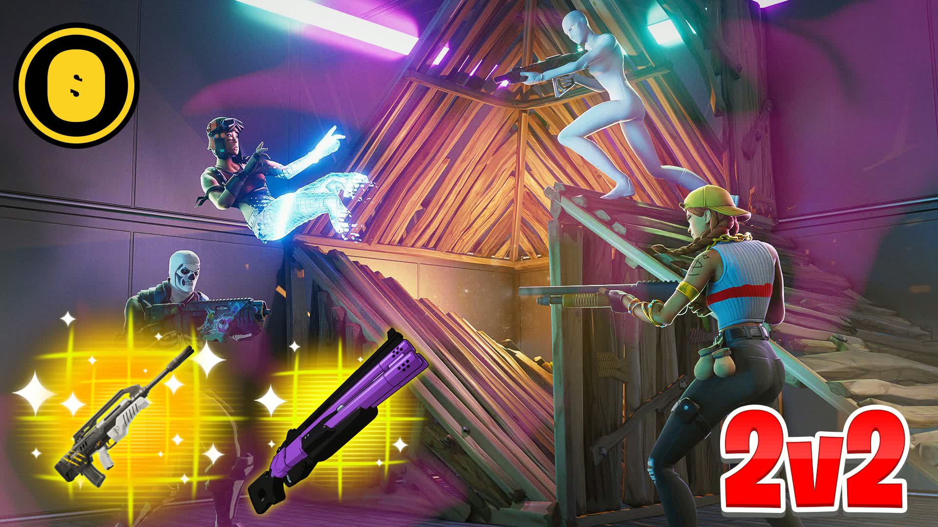 Piece Control: Legends 2v2🎯 — Fortnite Creative map