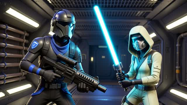 Star Wars : The One Shot Gun Game — Fortnite Creative map