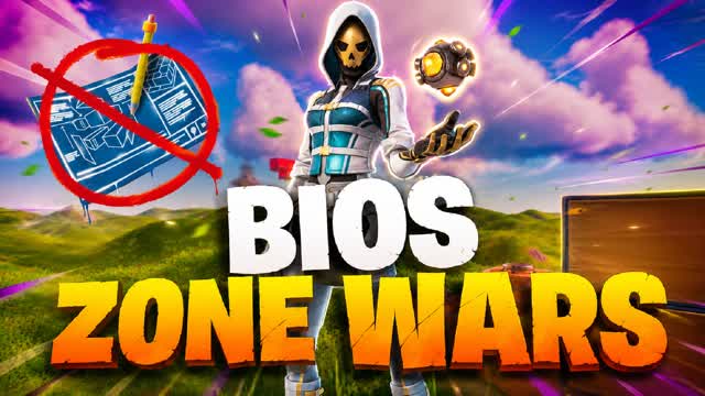 BIOS ZONE WARS ZERO BUILD BY DZIEDZIC — Fortnite Creative map cover art