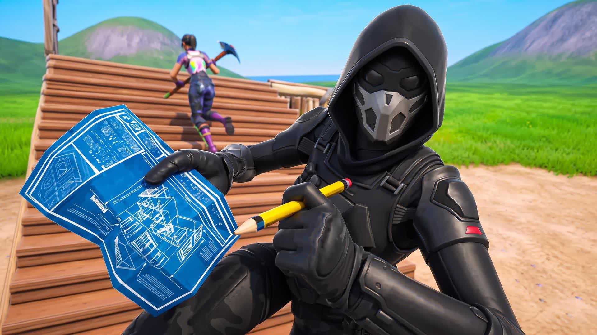 Milk's 1v1 Map — Fortnite Creative map