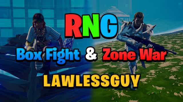 RNG - Box Fight & Zone War — Fortnite Creative map