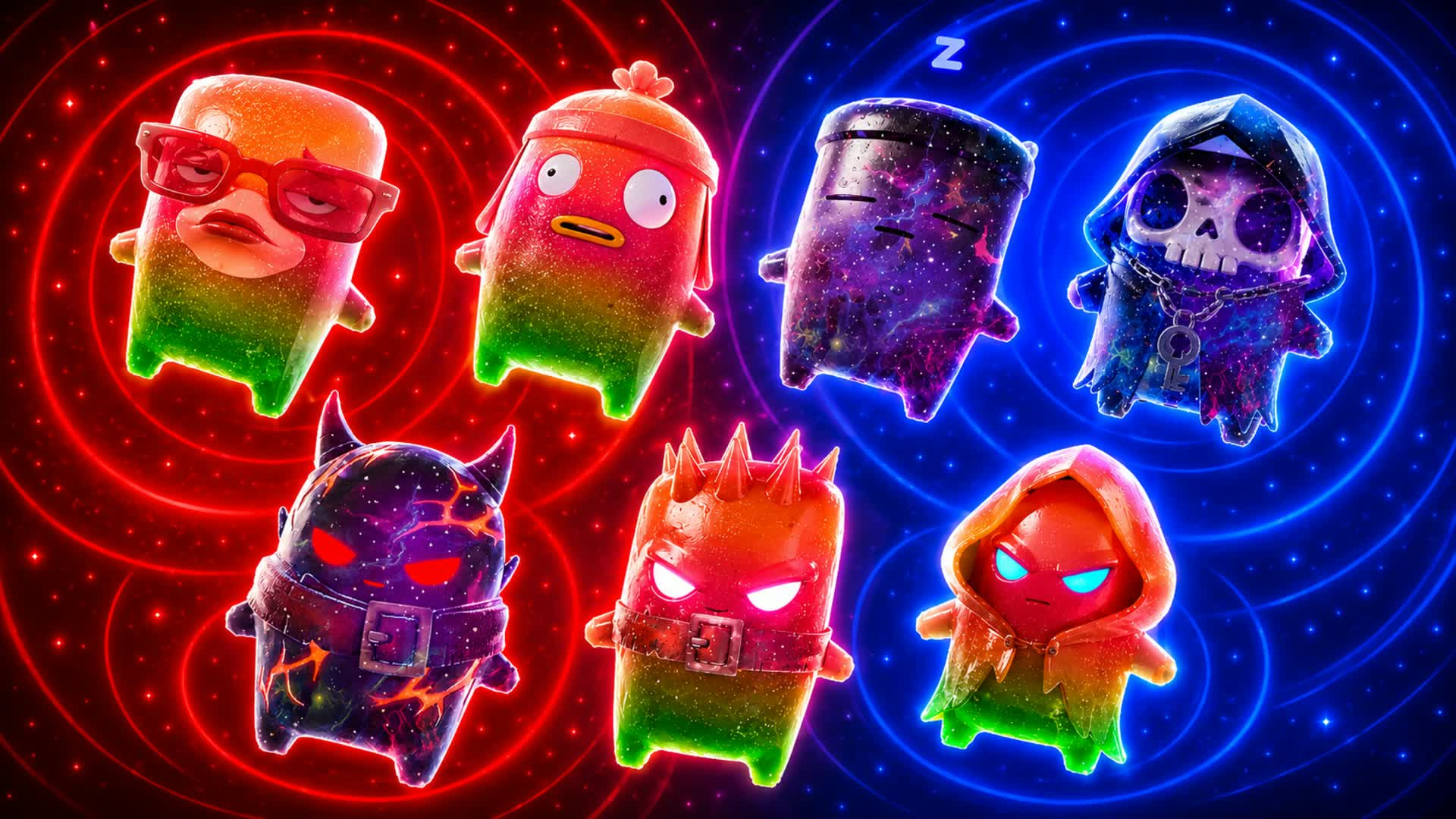 RVB RED VS BLUE 🔴🔵 SIGMA NUKE — Fortnite Creative map