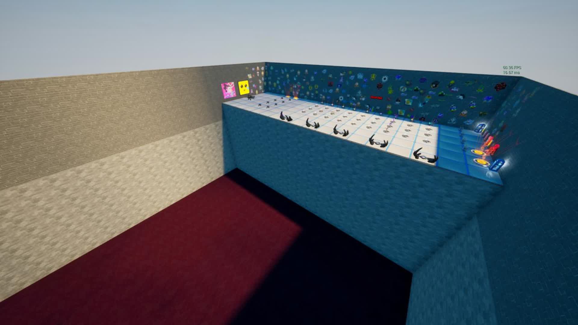 * painted walls * /  Free for all — Fortnite Creative map