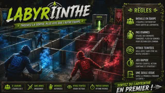 Le Grand Labyrinthe — Fortnite Creative map