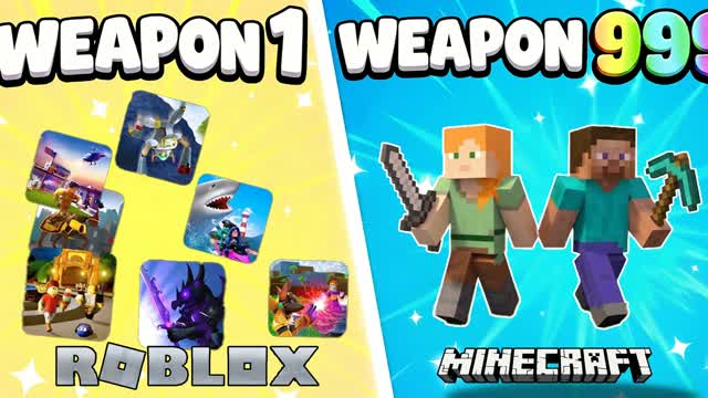 GUN GAME ROBLOX MINECRAFT — Fortnite Creative map cover art