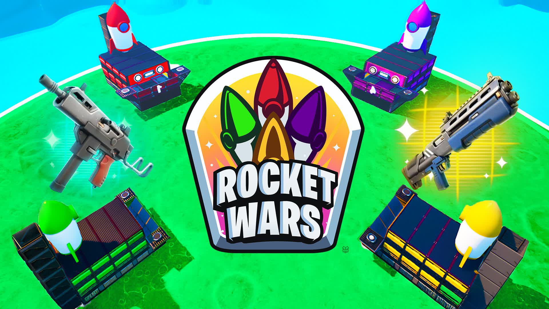 ROCKET WARS 🚀 ZONE WARS — Fortnite Creative map