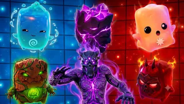 NEW RED VS BLUE UPDATED SPIRITELS — Fortnite Creative map