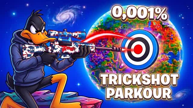 🍕 TRICKSHOT ONE MORE TRY — 80 Levels ⏰ — Fortnite Creative map
