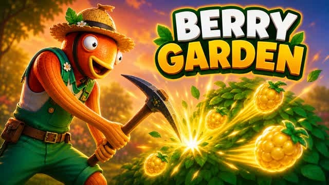 BERRY GARDEN TYCOON — Fortnite Creative map cover art