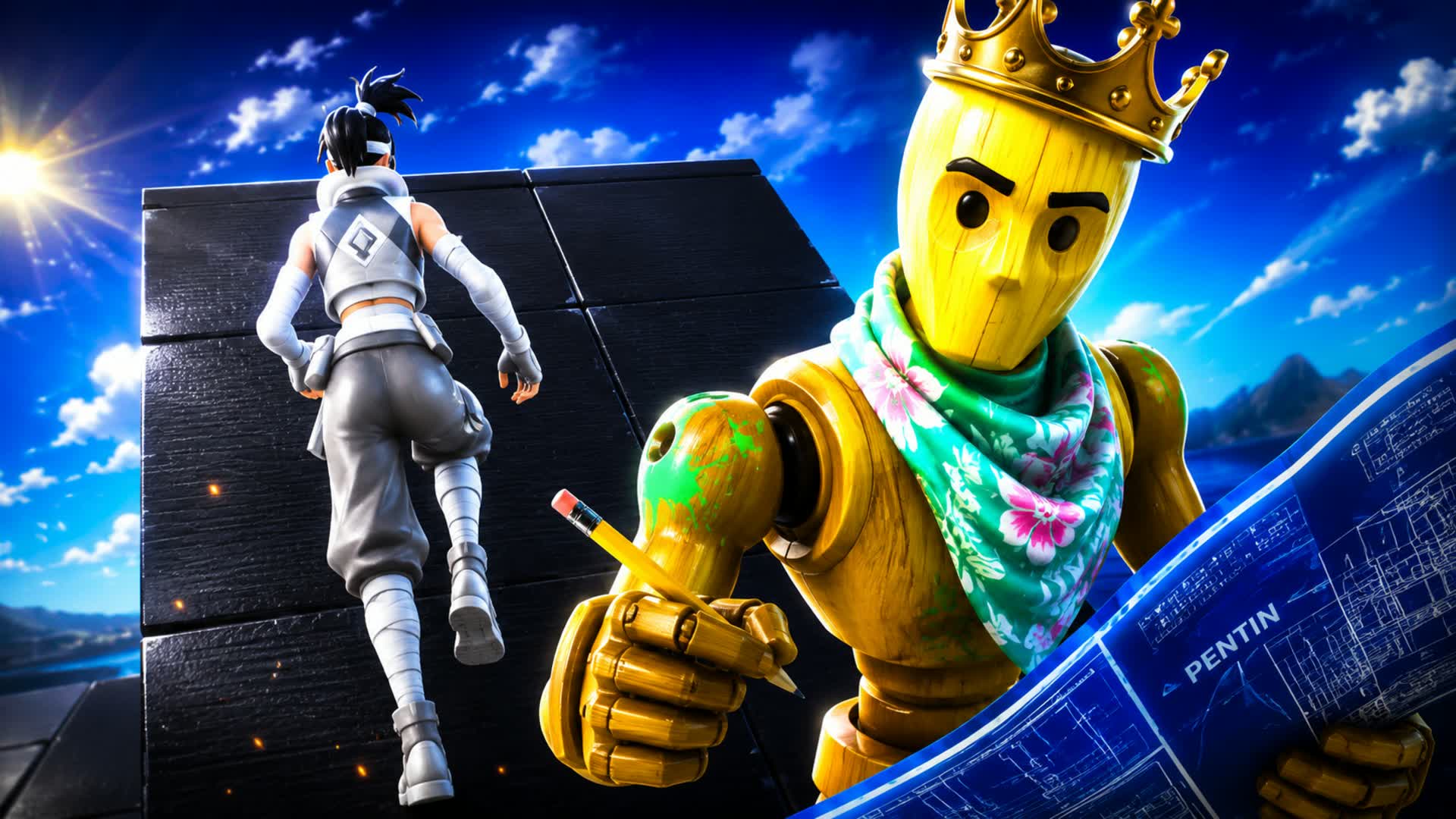 1v1 Build Fights [Noss] — Fortnite Creative map
