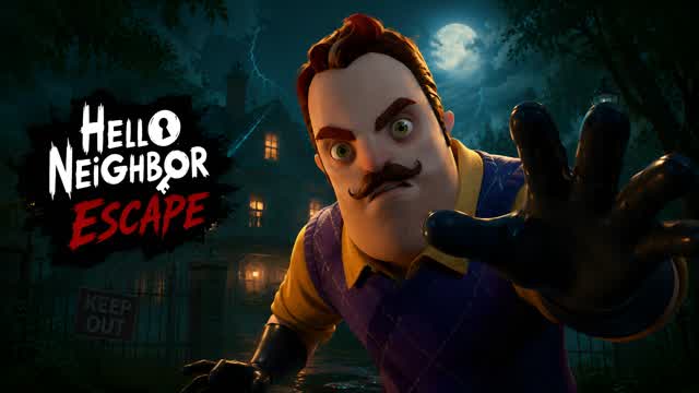 HELLO NEIGHBOR ESCAPE [HORROR] — Fortnite Creative map