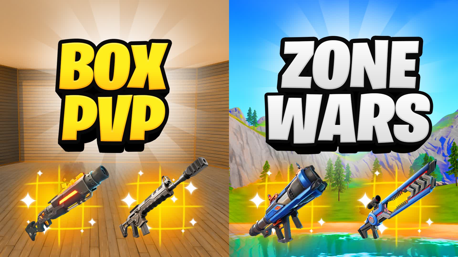 BOX PVP & ZONE WARS (RANKED) — Fortnite Creative map
