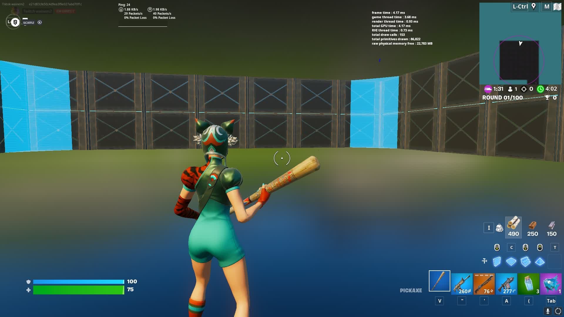 BOX FIGHT FFA — Fortnite Creative map