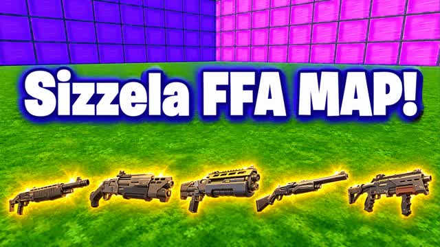 Sizzela FFA — Fortnite Creative map cover art