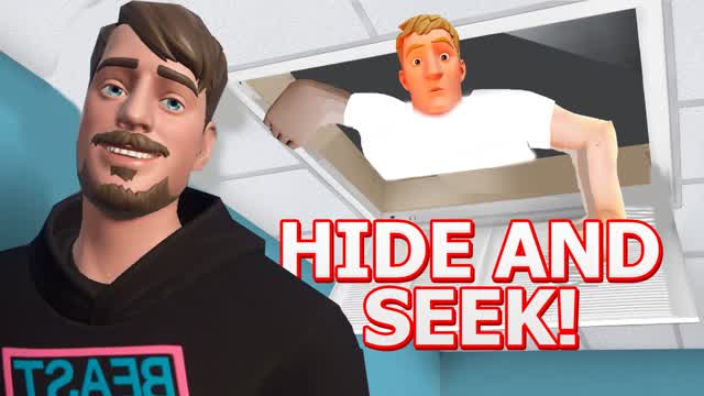 Extreme Hide And Seek🤫 — Fortnite Creative map cover art