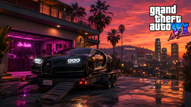GRAND THEFT AUTO VI GTA6🌴 BRAT CITY — Fortnite Creative map cover art