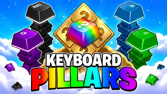 KEYBOARD PILLARS — Fortnite Creative map