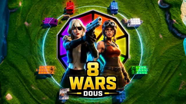8 WARS! ZONE WARS [DOUS] 🌀 — Fortnite Creative map