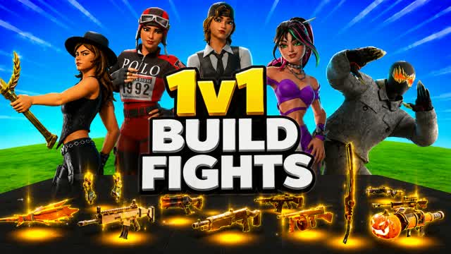 1V1 BUILDFIGHT FREE FOR ALL — Fortnite Creative map cover art