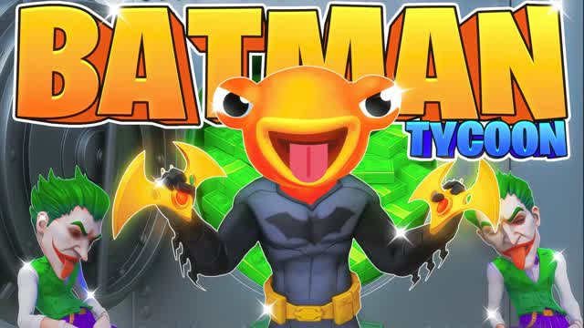 BATMAN TYCOON — Fortnite Creative map cover art
