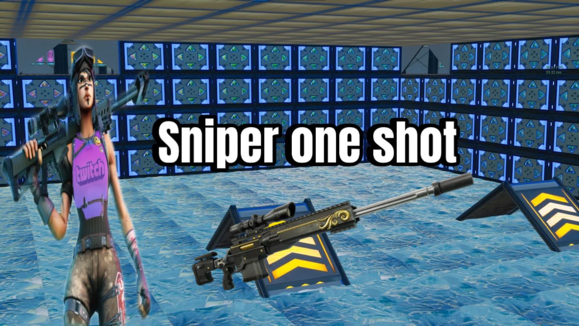 Sniper one shot✨ — Fortnite Creative map