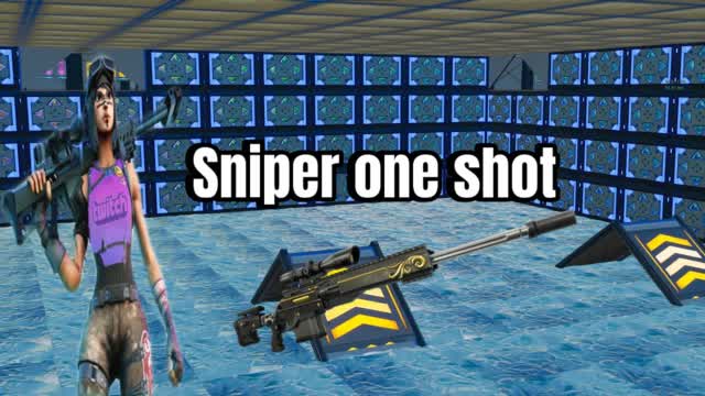 Sniper one shot✨ — Fortnite Creative map cover art