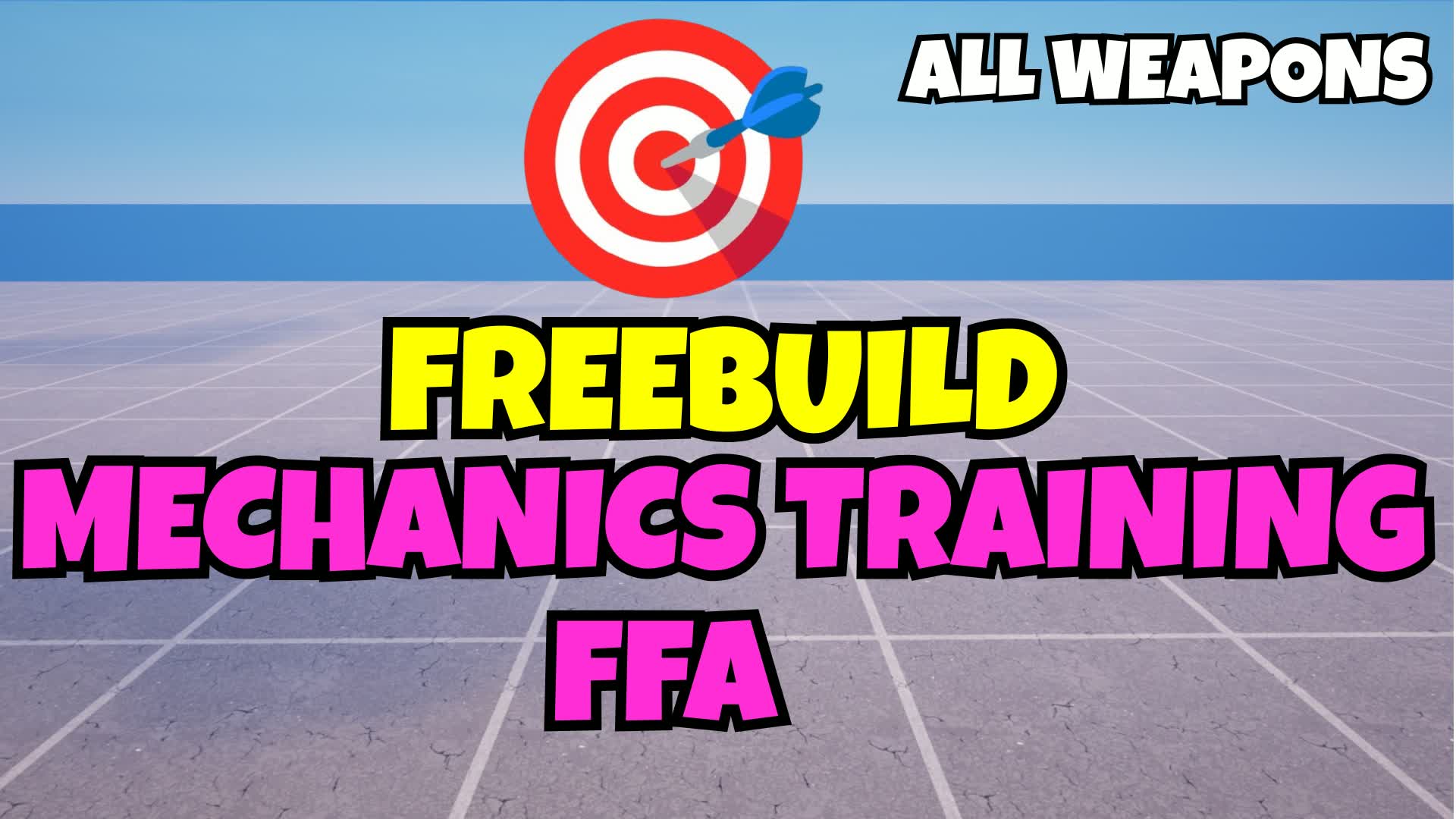 FREEBUILD MECHANICS TRAINING FFA — Fortnite Creative map