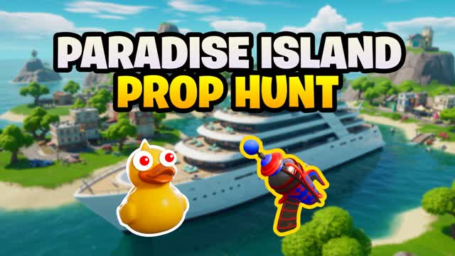 Paradise Island Prop Hunt — Fortnite Creative map
