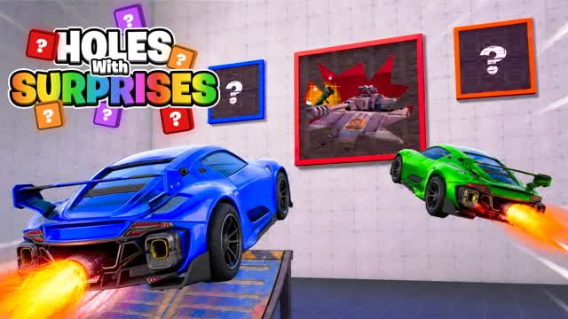 Holes with Surprises — Fortnite Creative map cover art