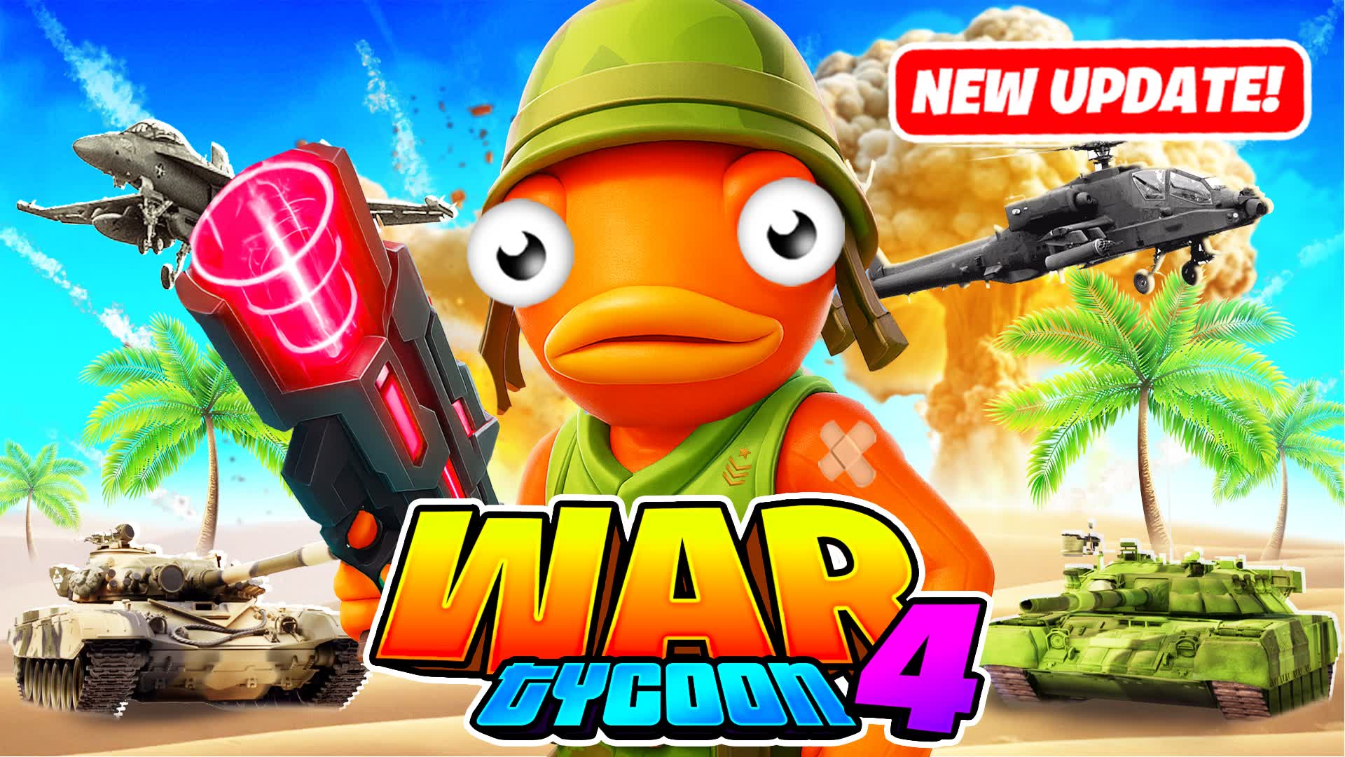 WAR TYCOON 4 — Fortnite Creative map