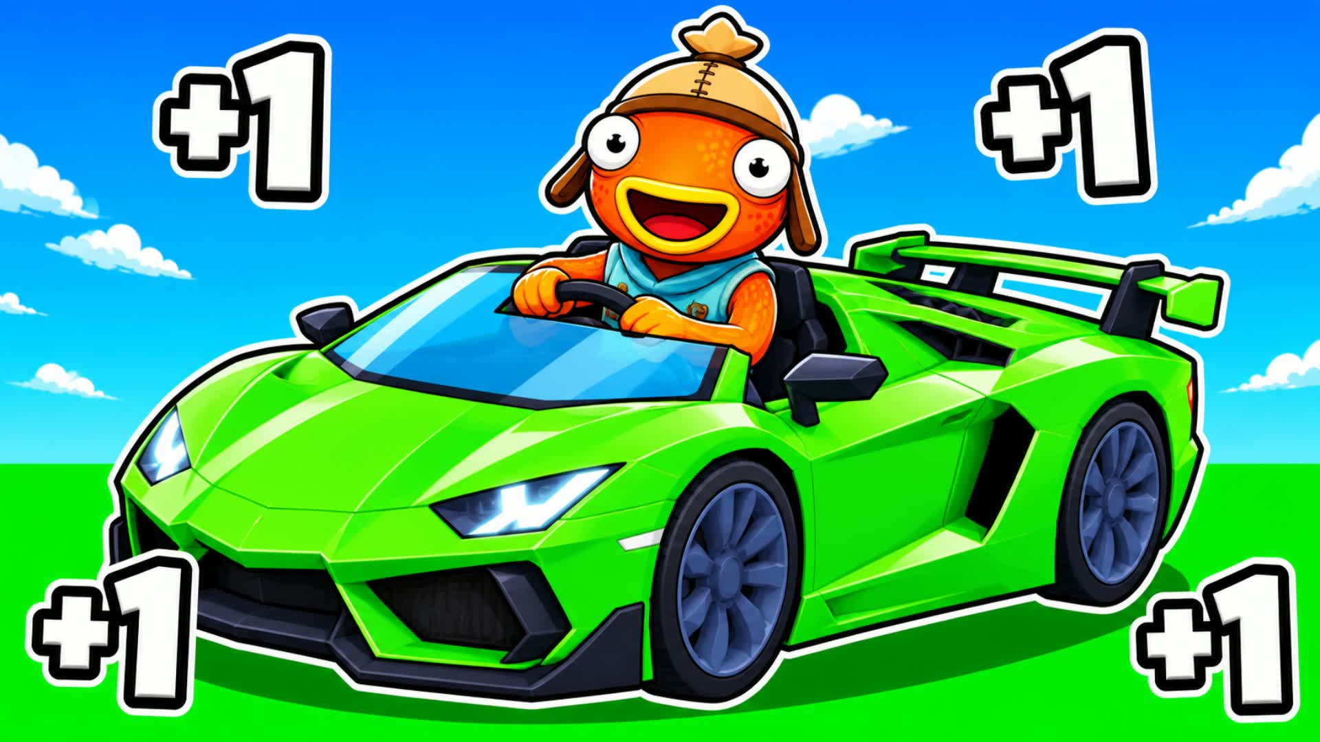 +1 SPEED CAR ESCAPE — Fortnite Creative map