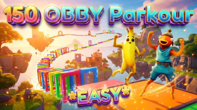 OBBY PARKOUR — Fortnite Creative map cover art