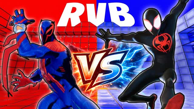 RED VS BLUE SPIDEY [COMBAT] — Fortnite Creative map