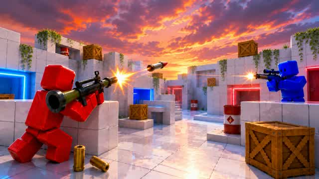 RED VS BLUE 🔴🔵 SONDISTUDAR GOAT — Fortnite Creative map