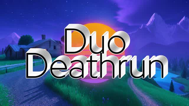 Duo Deathrun — Fortnite Creative map cover art