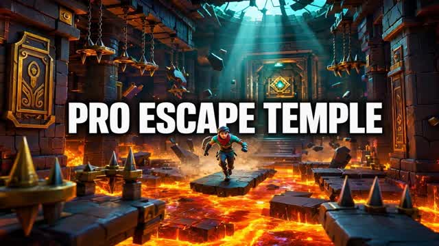 Pro Escape Temple — Fortnite Creative map