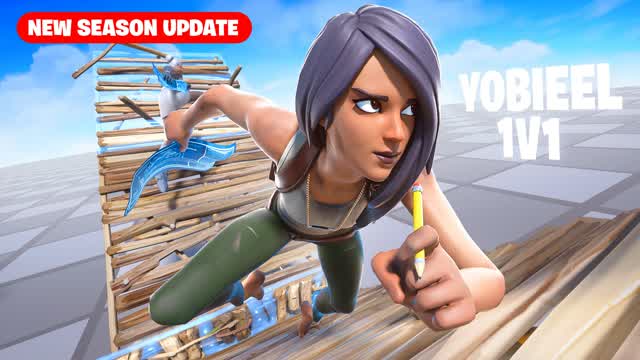 YOBIEEL 1V1 BUILD FIGHTS (200 PUMPS) ⭐️ — Fortnite Creative map cover art