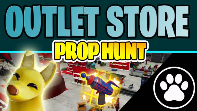 ESCONDITE OUTLET STORE PROP HUNT 🛒 — Fortnite Creative map