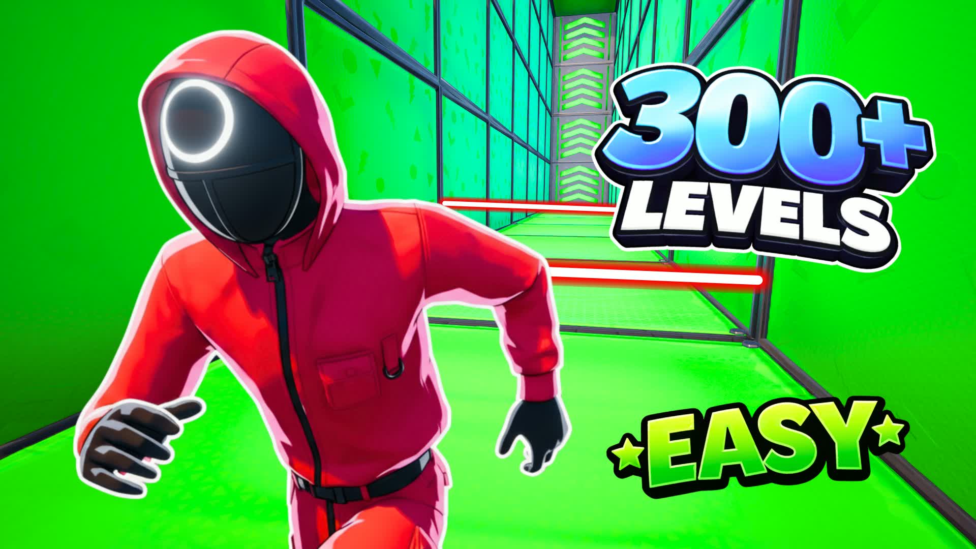 🌟SQUID GAME PARKOUR🌟 300+ — Fortnite Creative map