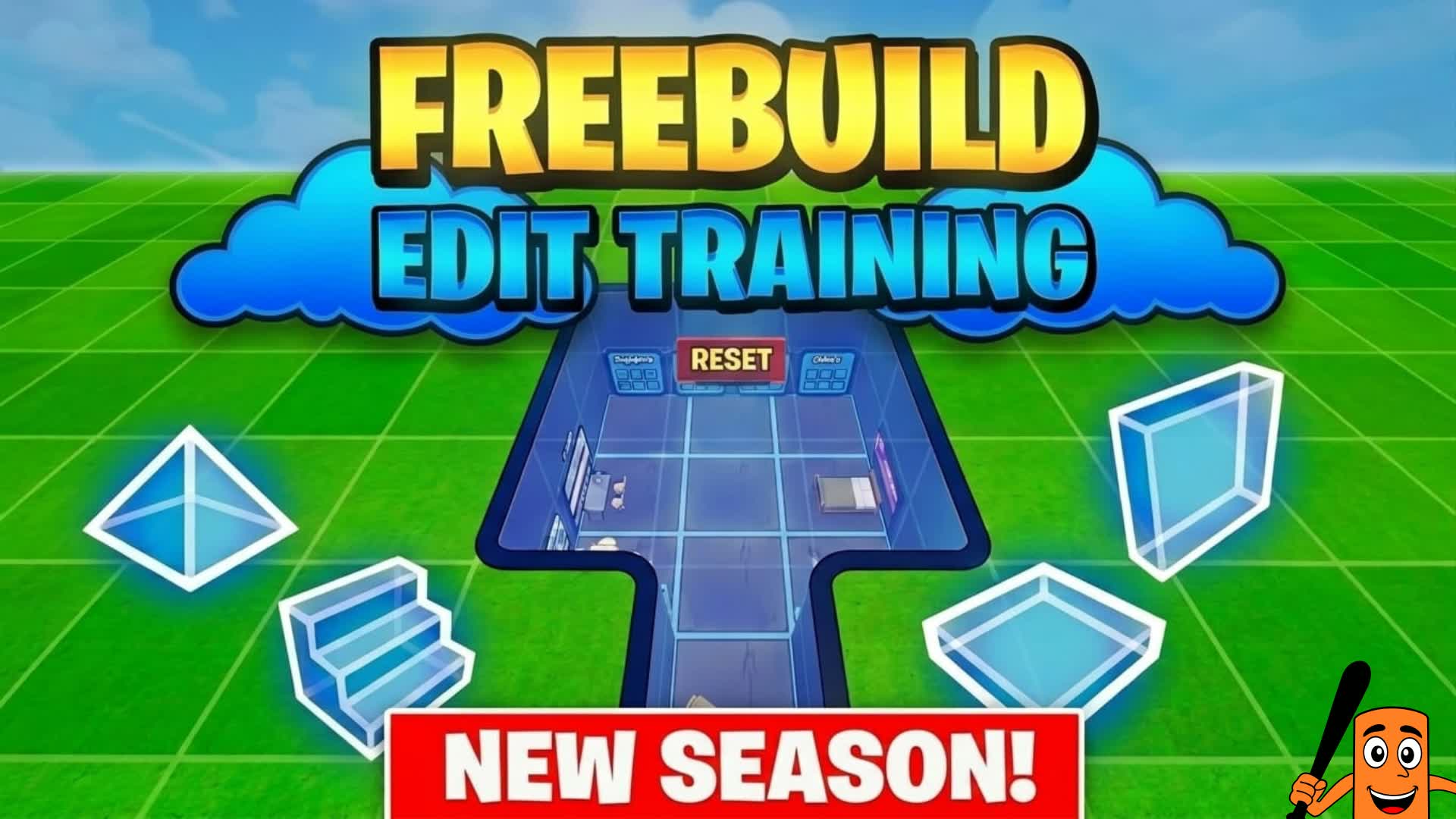 FREEBUILD EDIT TRAINING 🏆 — Fortnite Creative map