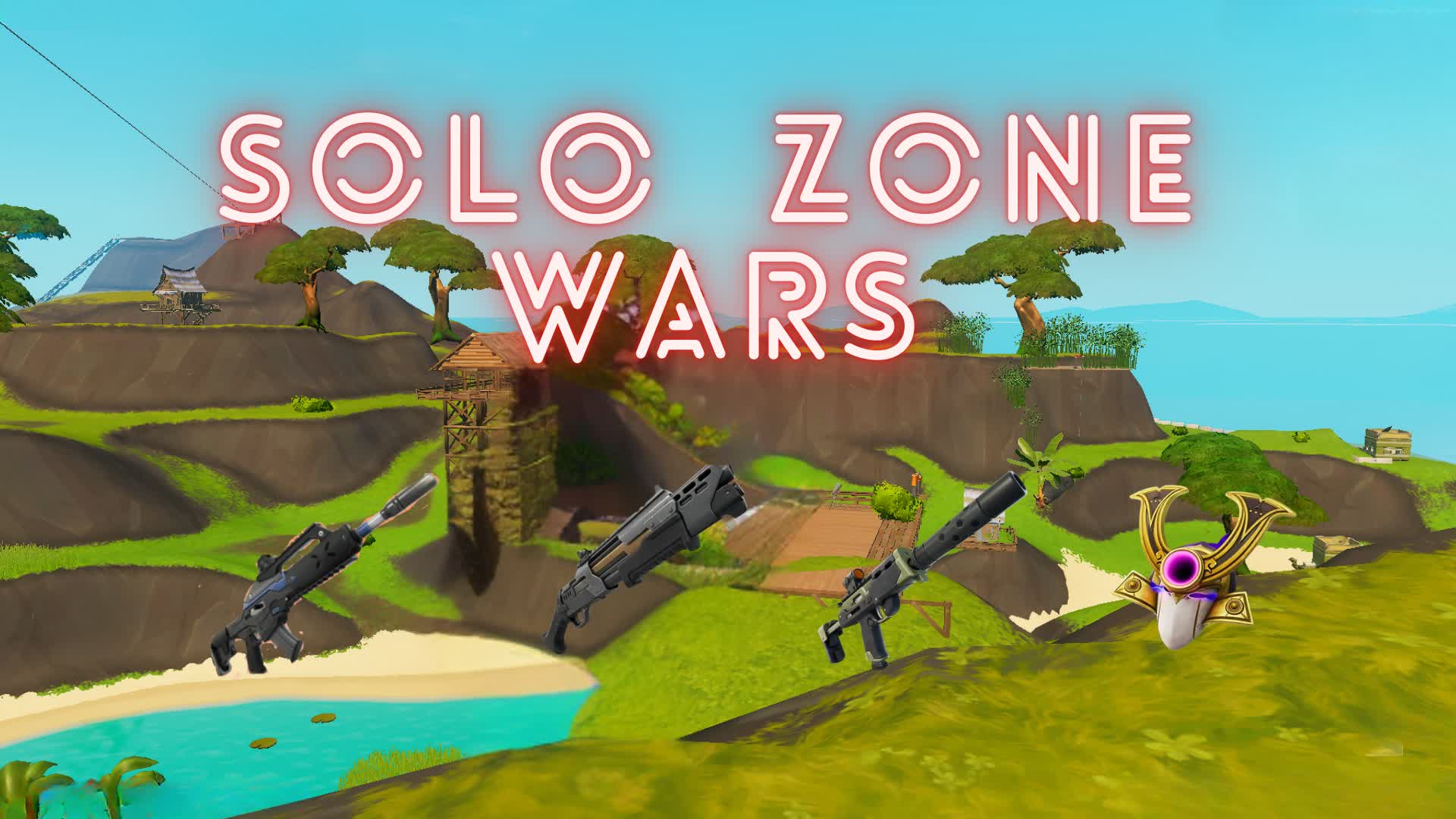 SOLO ZONE WARS — Fortnite Creative map