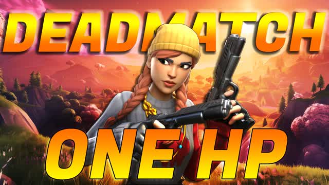 ONE SHOT 1 HP - JUEGO DE ARMAS — Fortnite Creative map cover art