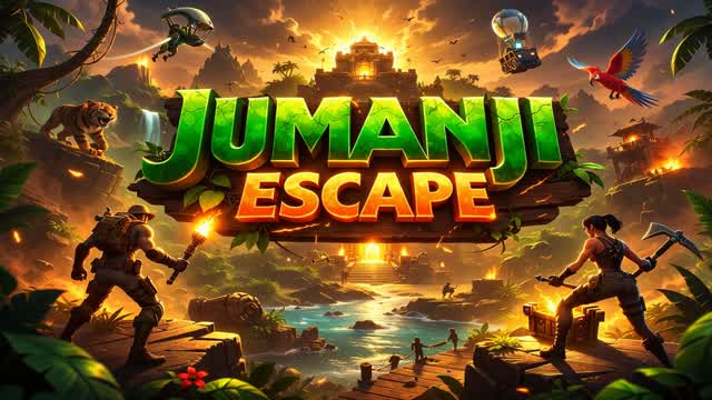 Jumanji Escape🧭 — Fortnite Creative map