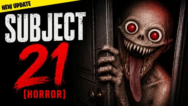 SUBJECT 21 [HORROR] — Fortnite Creative map cover art