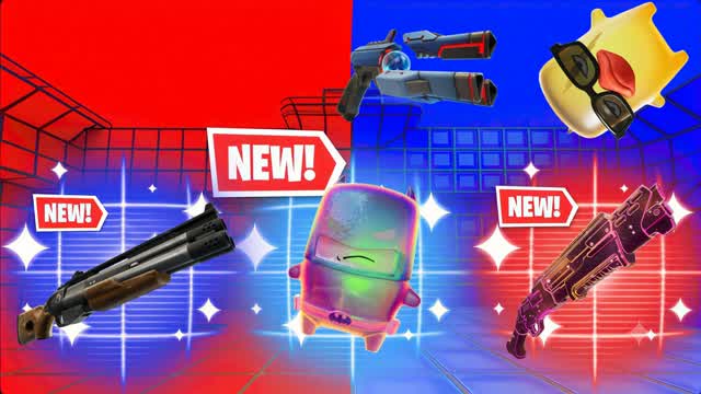 RED VS BLUE SPEEDY 🔴🔵 — Fortnite Creative map