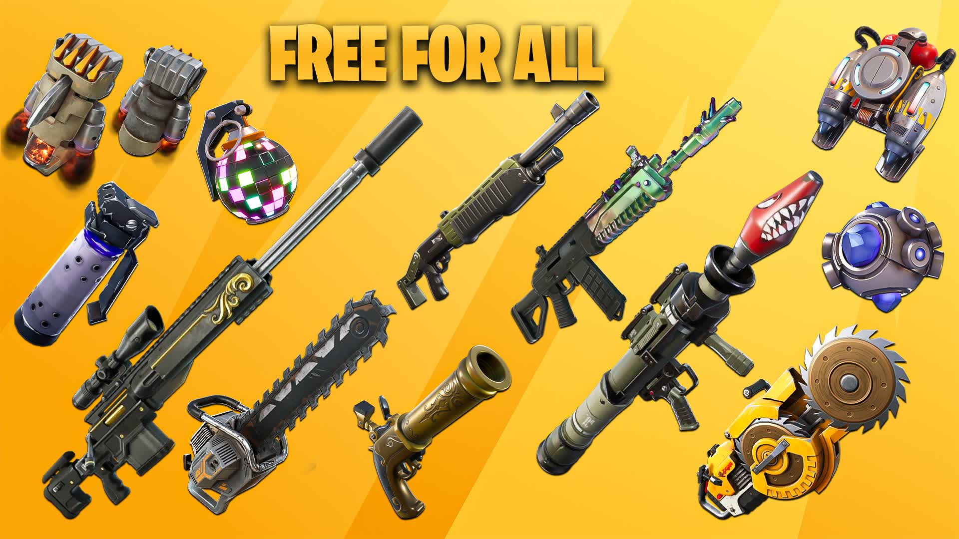 Endless Free For All 🎯 — Fortnite Creative map