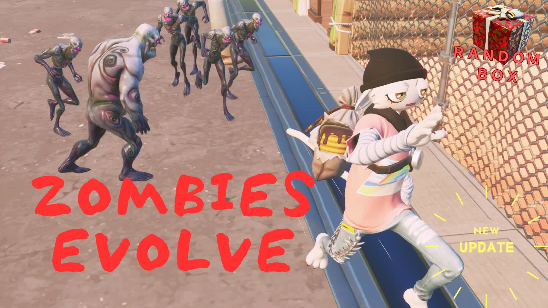 Zombies Evolve — Fortnite Creative map